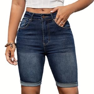 Women'S High Waist Stretchy Straight-Leg Pants