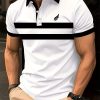 Men’s Shirt – Mustard Yellow & Black Accent Collar – Button-Front Placket – Breathable Regular Fit Shirt for Business Casual, Everyday & Formal Events – Machine Washable Top, Casual Wear, Stylish Contrast Trim, Durable Fabric, Nontransparent Material