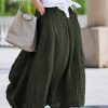 Lavender Purple Women’s Vintage-Inspired Long Skirt – Breathable Polyester, Loose Fit with Pockets, Elegant Casual Design for Springu002FSummer, Perfect for Warm Weather Outings, Summer Outfit, Relaxed Silhouette