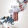 3 Fashionable Shirts 3 Men’s Fashionable Short Sleeved Shirts | Button or Zipper Lapel, Comfortable, Versatile Tops for Golf Sports
